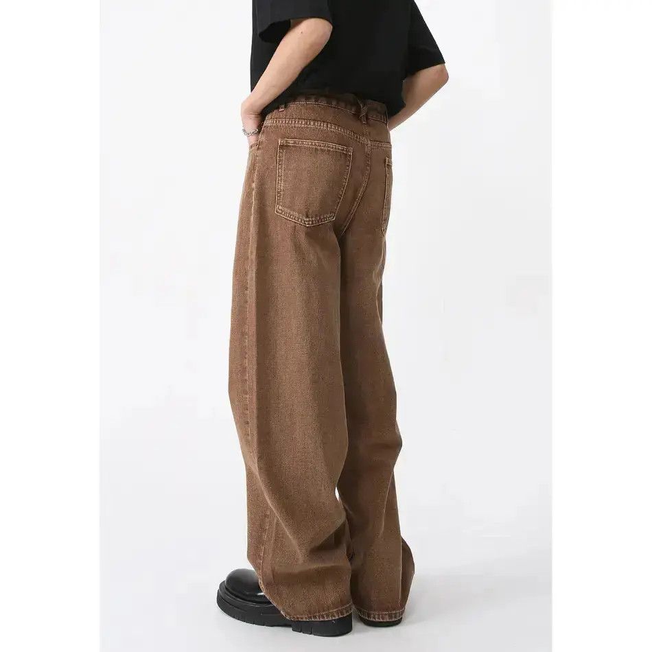 Japanese Brand Retro loose high street jeans Size US 32 / EU 48 - 3 Thumbnail