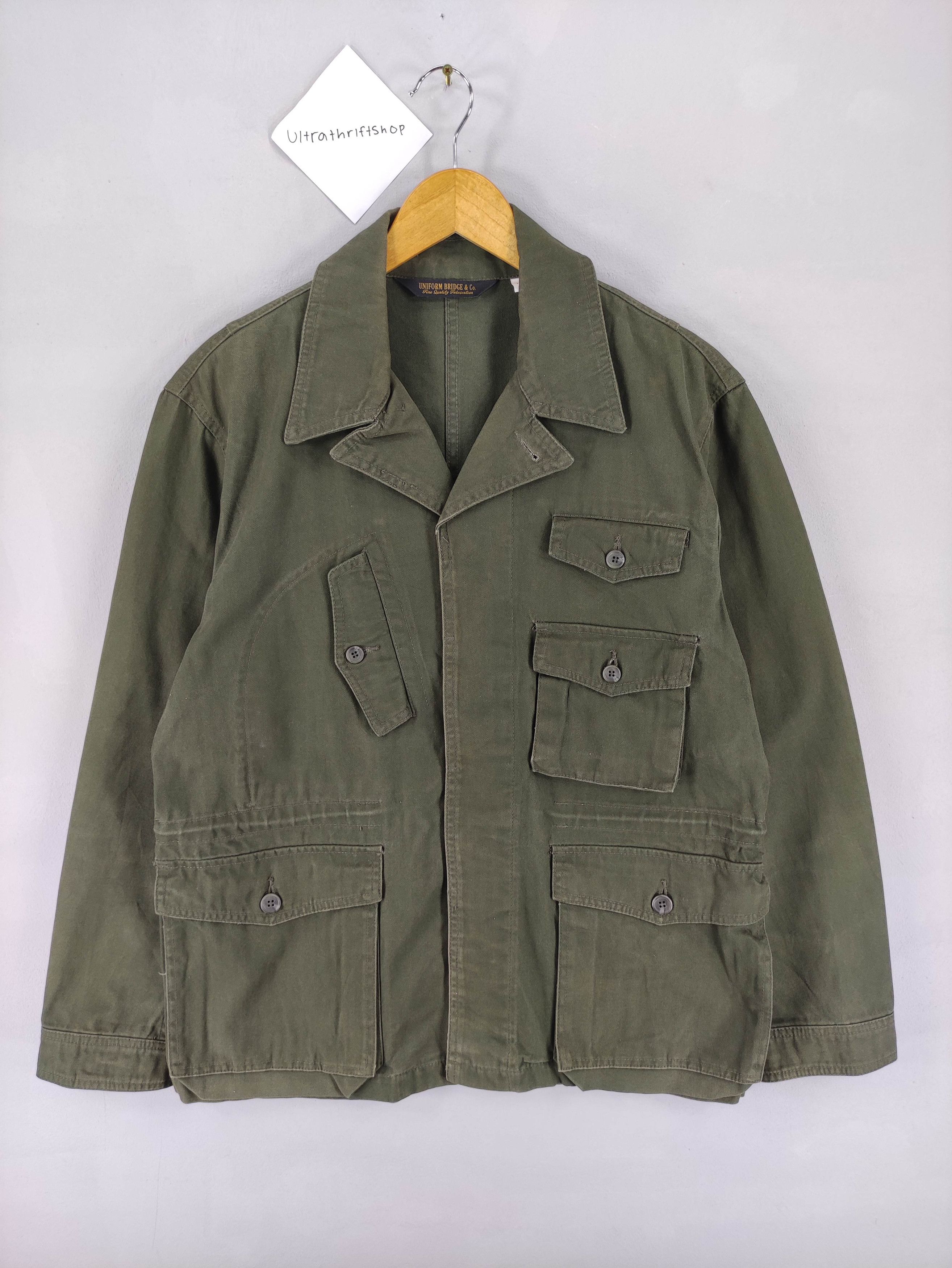 Vintage Vintage Military Unifrom Bridgge&Co Tatical poket Jacket Size US M / EU 48-50 / 2 - 1 Thumbnail