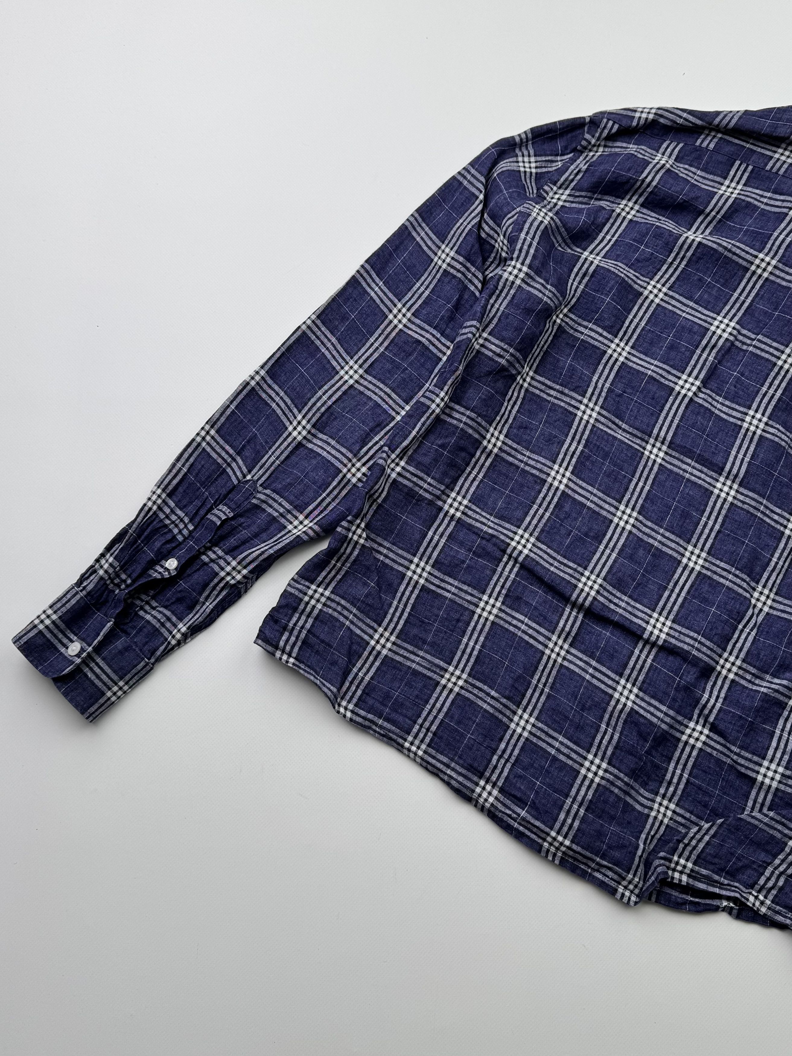Reiss Reiss Linen Shirt Long Sleeve (145) Size US M / EU 48-50 / 2 - 8 Thumbnail