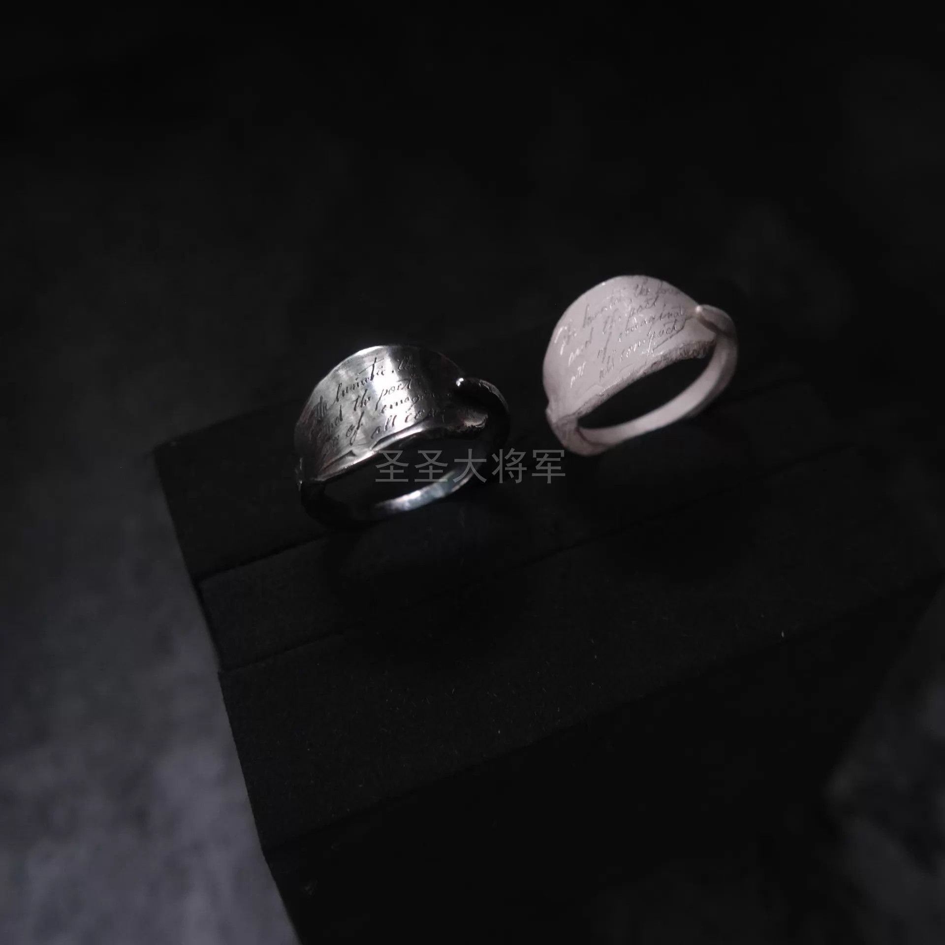 Uma Wang Detaj Uma Wang Luna Series Shakespeare/Hesse Poetry Ring Size ONE SIZE - 7 Thumbnail