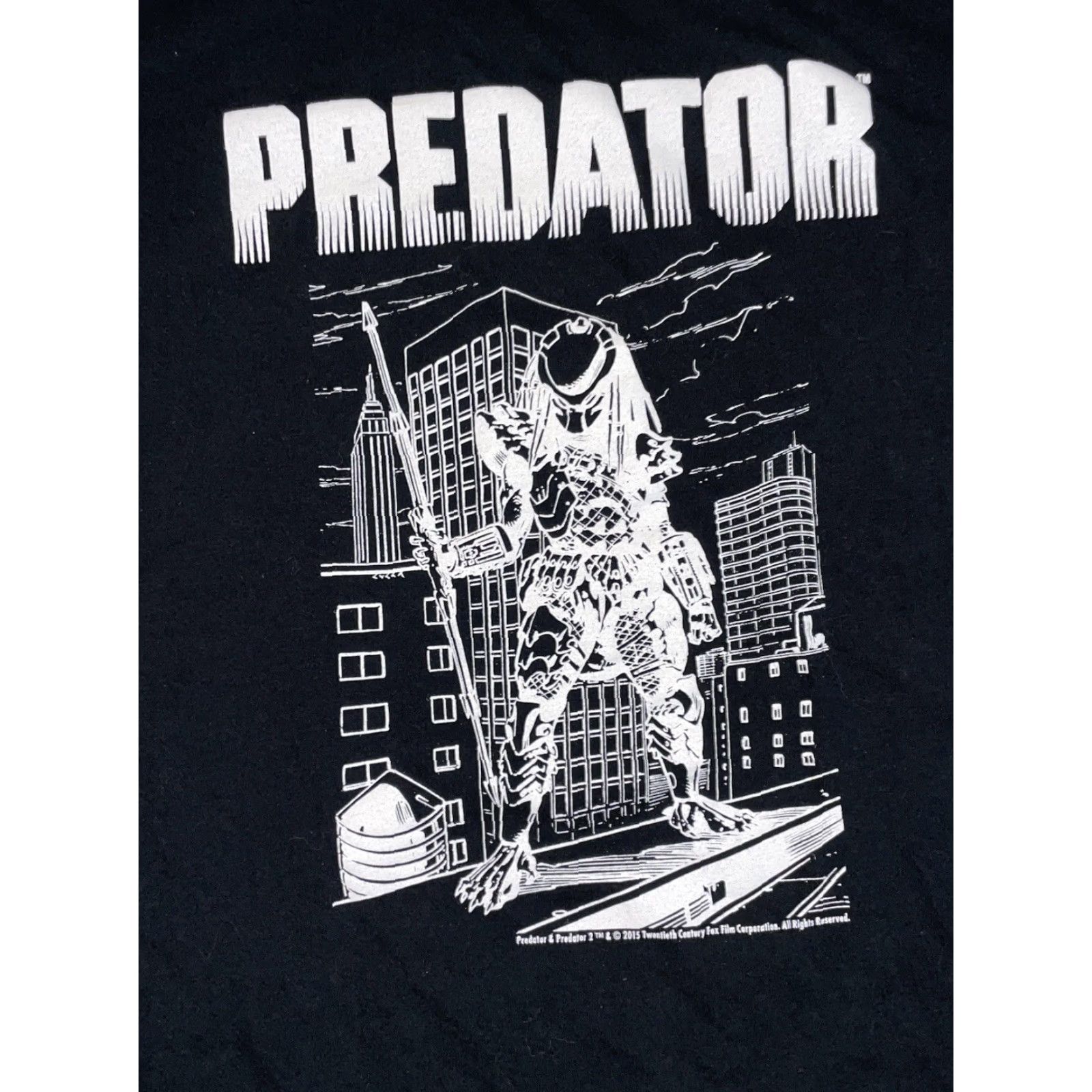 Vintage VINTAGE 2015 Upperdeck Predator T-Shirt Black XL Size US XL / EU 56 / 4 - 2 Thumbnail