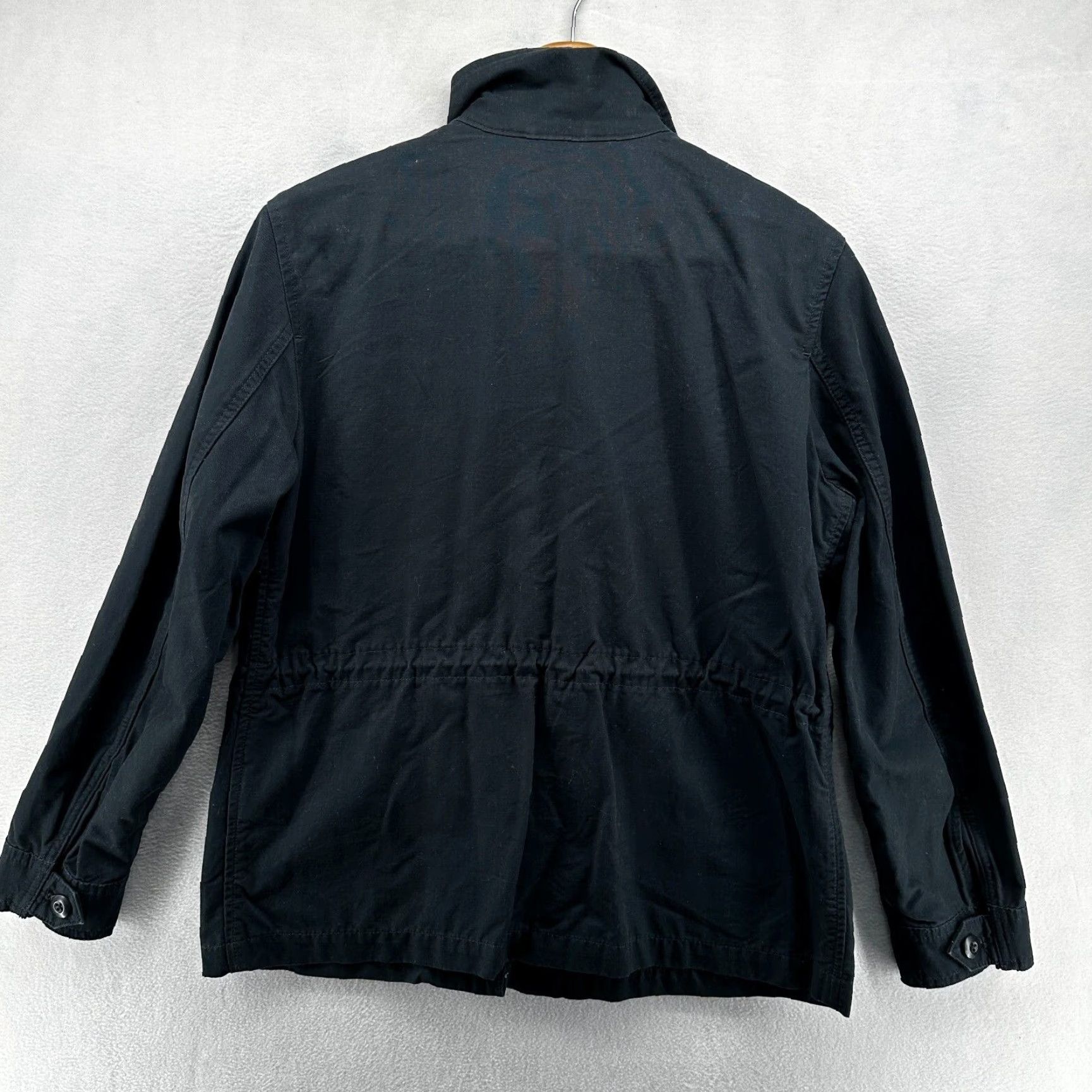 Levi's Levi's Anorak Jacket Black Women's M Full Zip Pockets Casual Winter Long Sleeve Regular Fit Size M / US 6-8 / IT 42-44 - 2 Thumbnail