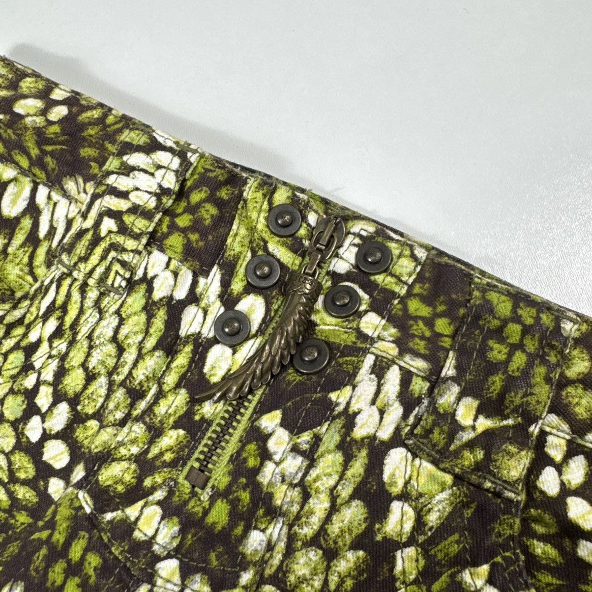 Roberto Cavalli roberto cavalli skirt just cavalli crocodile color rare Size 30" / US 8 / IT 44 - 5 Thumbnail