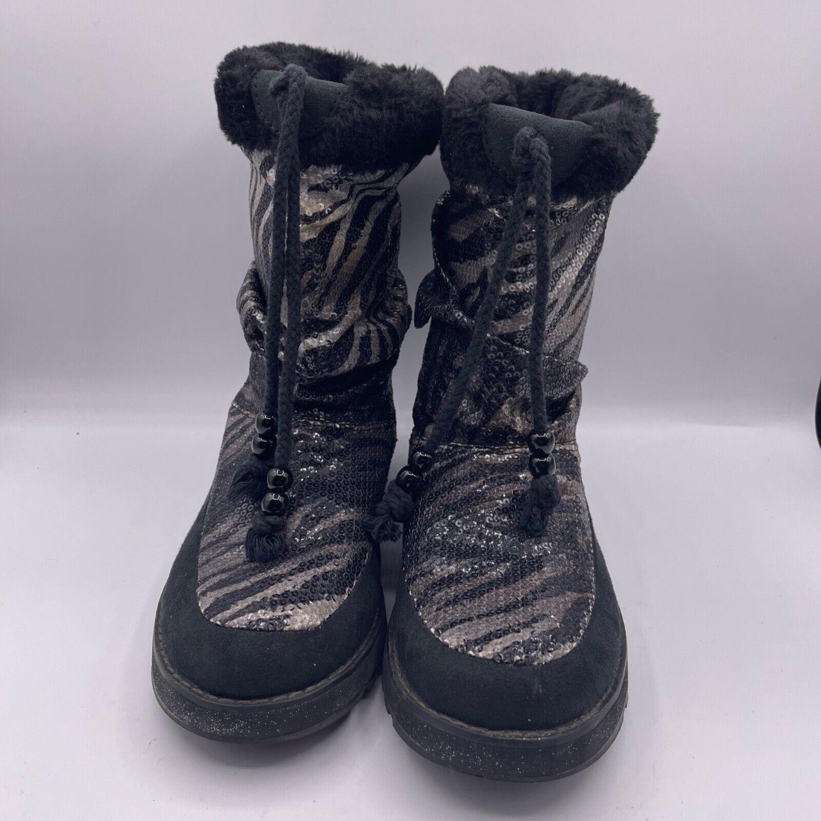 SKECHERS Skechers Australia Keepsakes Sequin Zebra Crossing Boots 7.5 Size US 7.5 / IT 37.5 - 3 Thumbnail