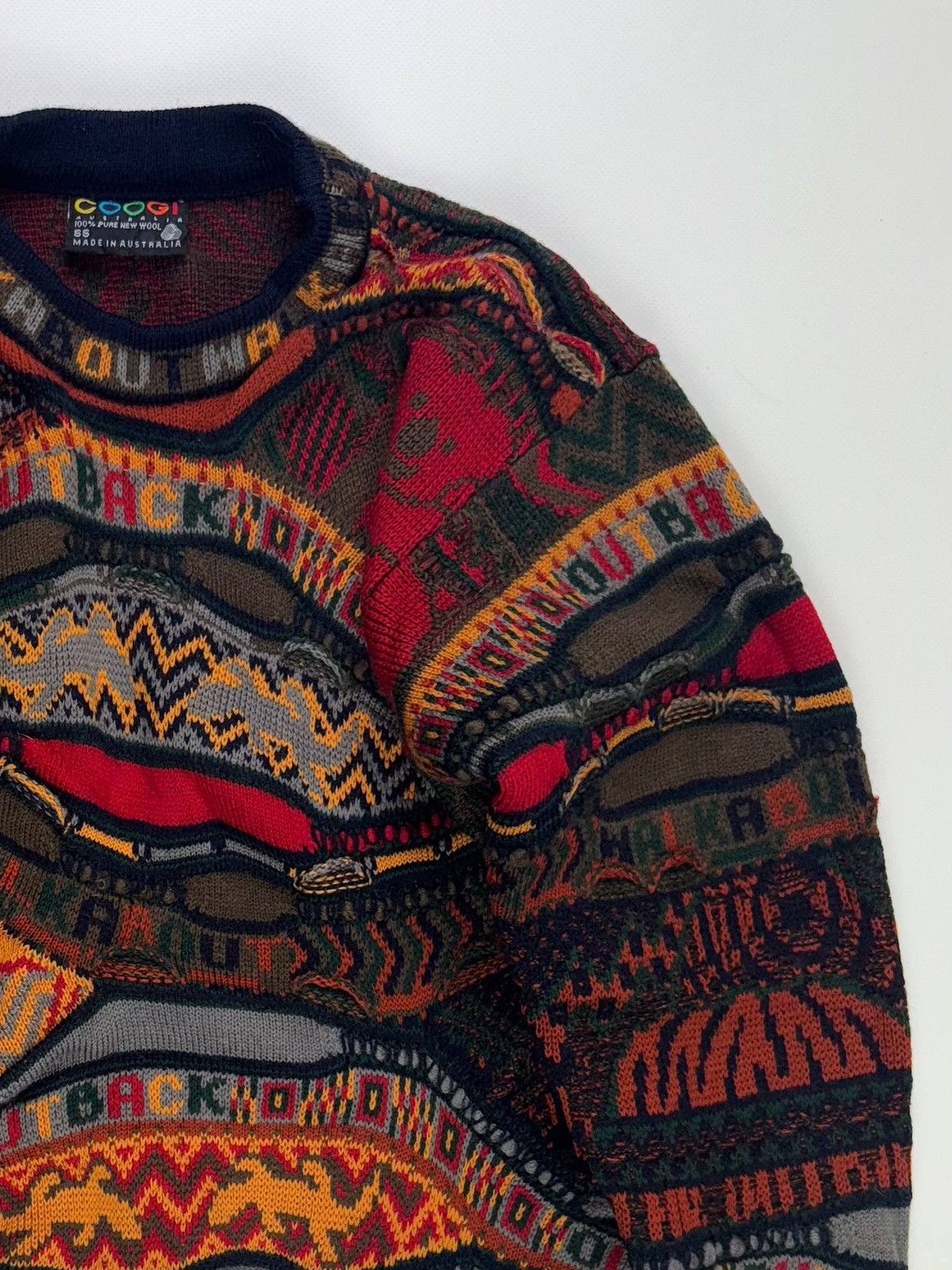 Coogi Vintage Coogi Pure New Wool Walkabout Sweater (90s) Koala Size US S / EU 44-46 / 1 - 3 Thumbnail
