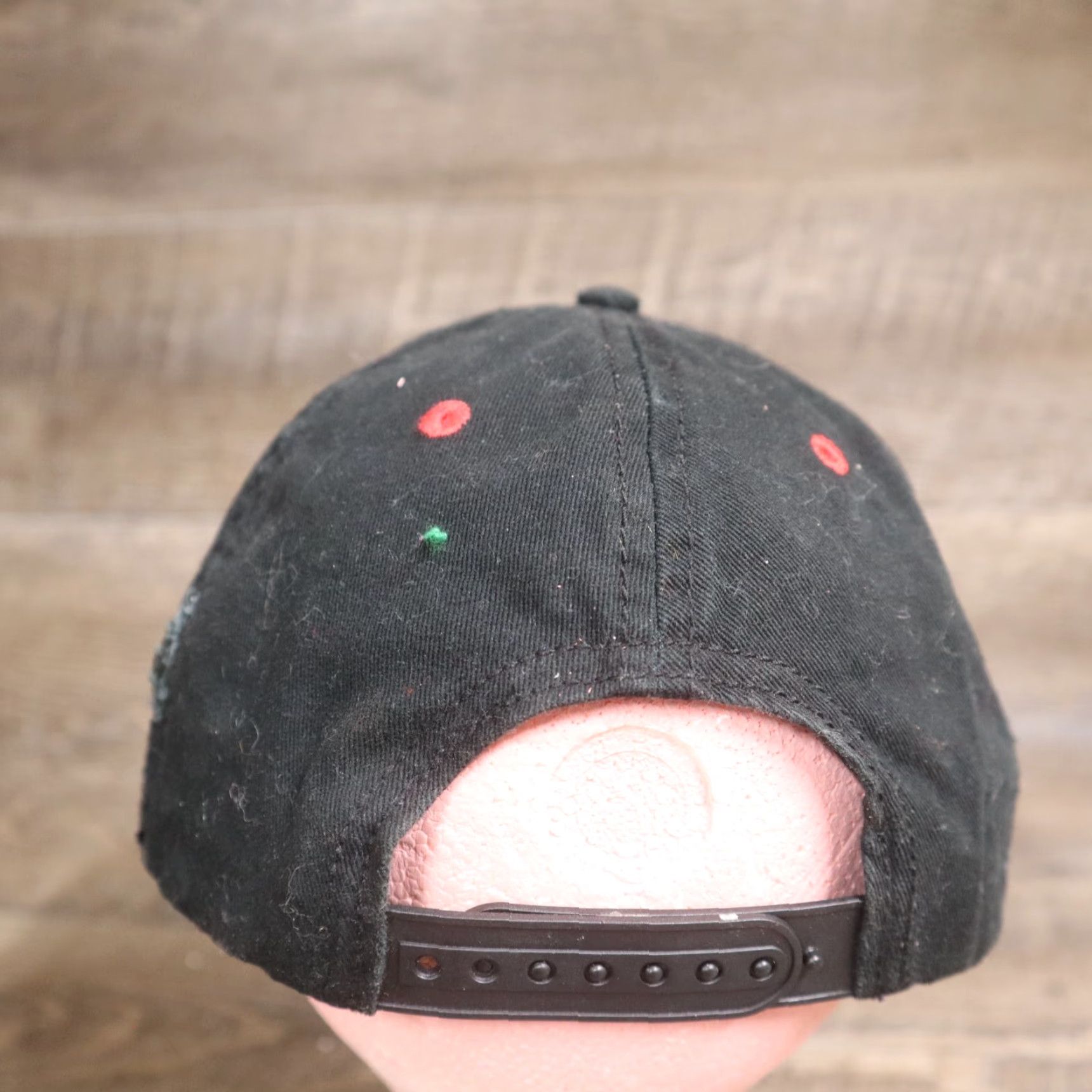 Budweiser Budweiser Baseball Cap Hat - Adjustable Cotton Knit Mens Black Beer Theme 90s? (If applicable) Size ONE SIZE - 5 Thumbnail