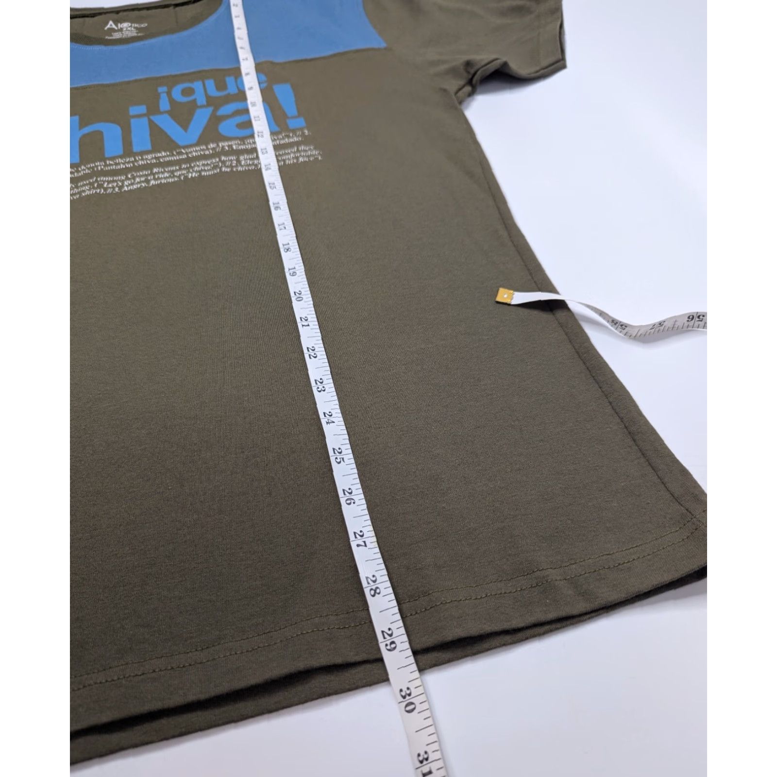 Gildan Alotico Que Chiva! Colorblock 2XL T-Shirt Costa Rican Slang Novelty Nike Shirt Size US XXL / EU 58 / 5 - 3 Thumbnail