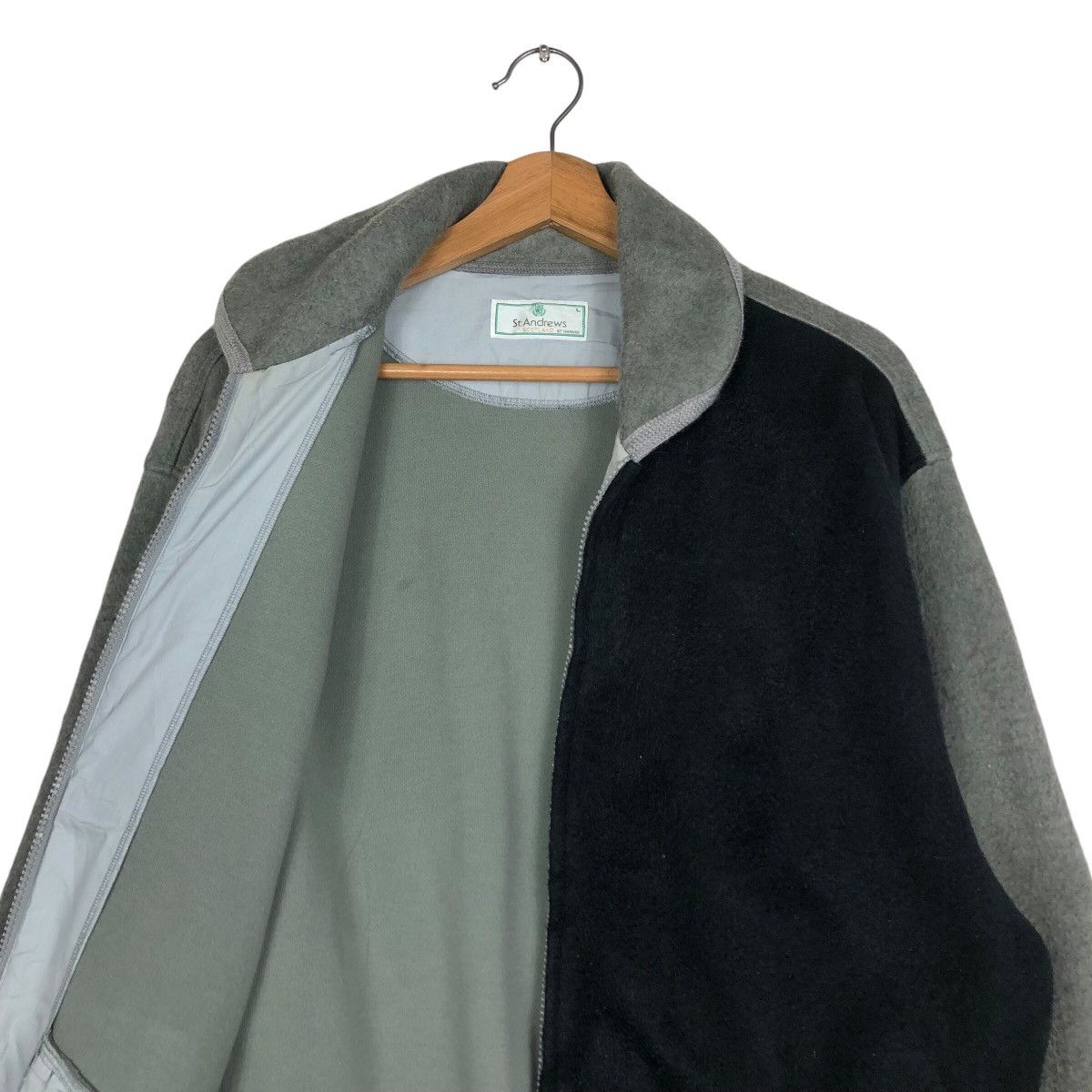 Japanese Brand × Vintage Vintage Wool Bomber Jacket St. Andrew Scotland Multi Colour Size US L / EU 52-54 / 3 - 13 Thumbnail