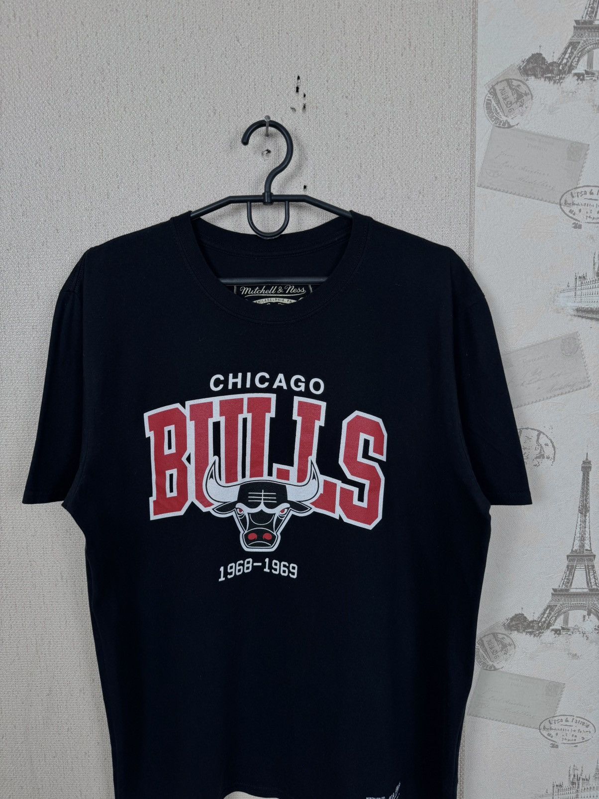 Mitchell & Ness Chicago Bull T shirt Mitchel & Ness Basketball Black L Size US L / EU 52-54 / 3 - 8 Thumbnail