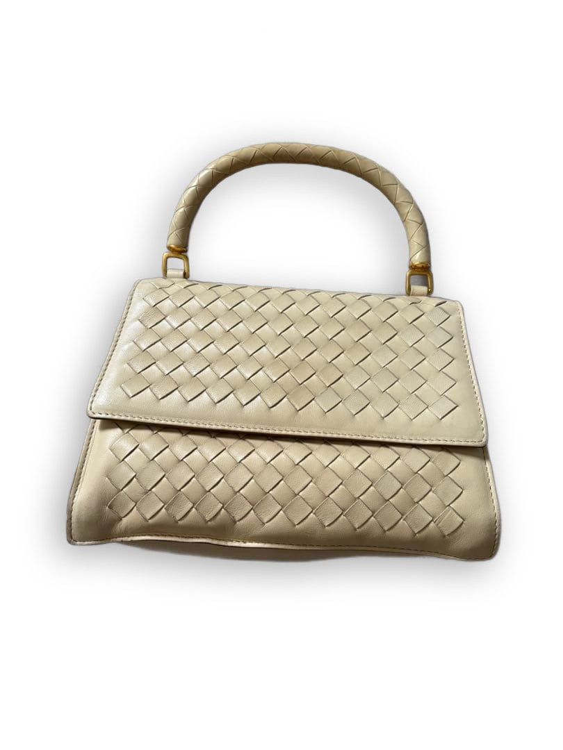Bottega Veneta Bottega Veneta - Preloved Intrecciato Leather Handbag Size ONE SIZE - 1 Thumbnail