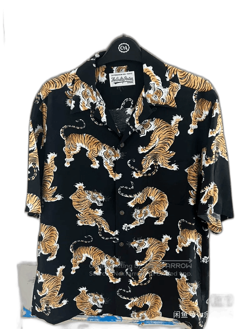 Wacko Maria WACKOMARIA TIMLEHI Tiger Print Shirt Size US M / EU 48-50 / 2 - 1 Thumbnail