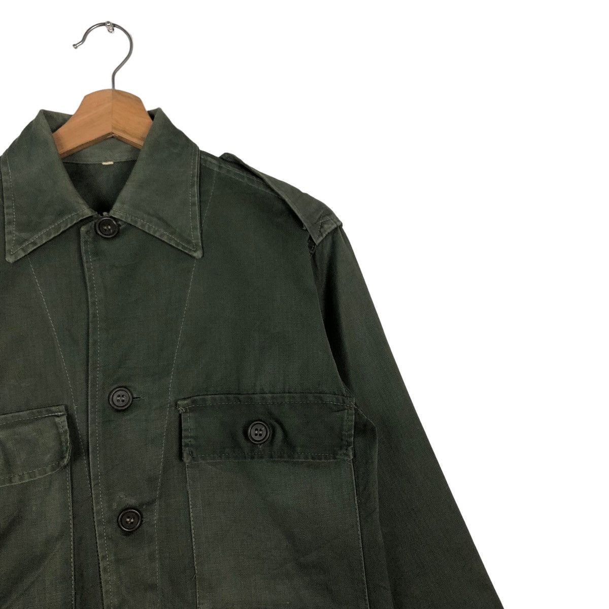 Vintage 🔥Vintage 40s Shirt Jacket Multi Pocket Military World War 2 Size US M / EU 48-50 / 2 - 6 Thumbnail