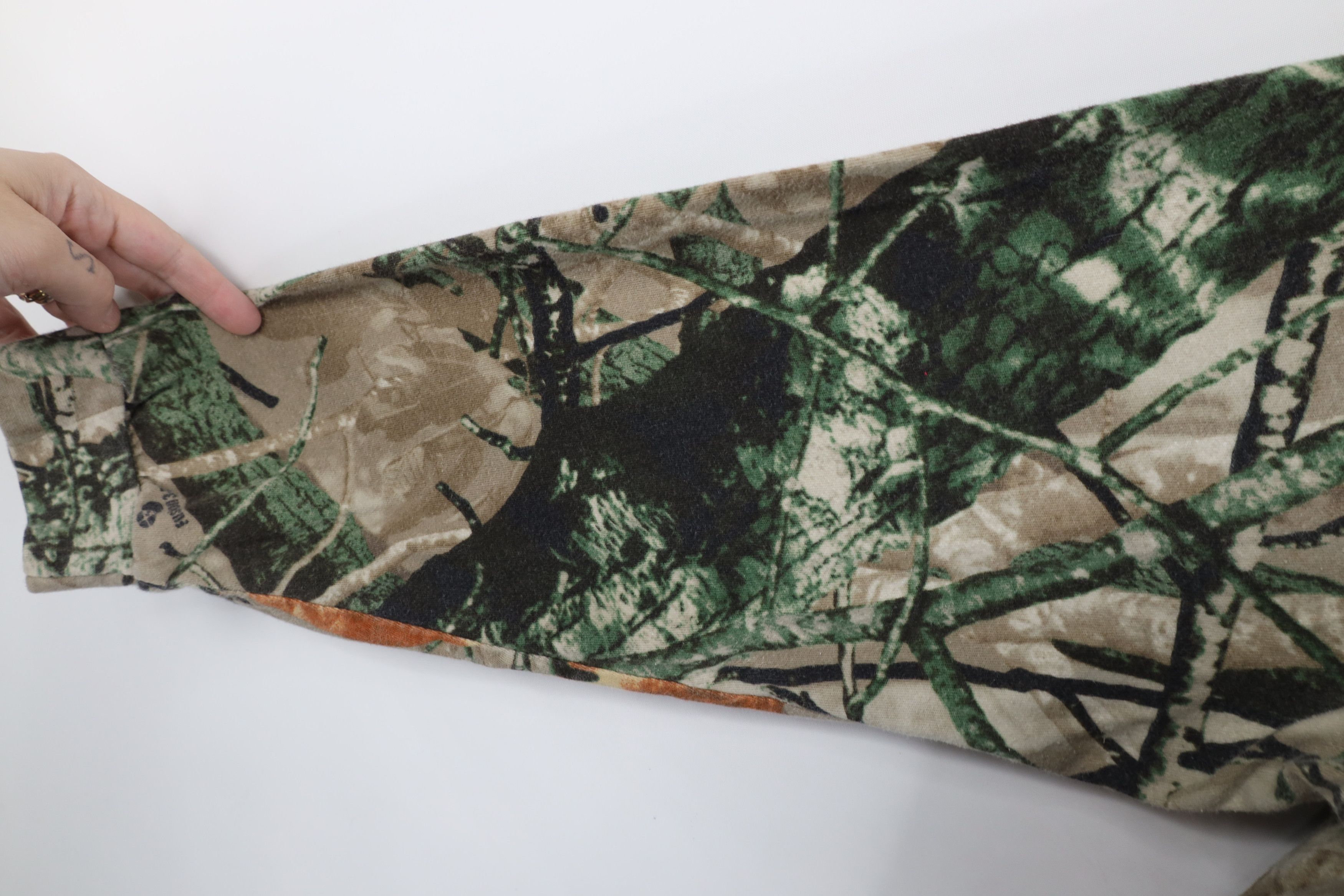 Vintage Vintage 90s Y2K Streetwear Camouflage Long Sleeve T-Shirt Size US XXL / EU 58 / 5 - 6 Thumbnail