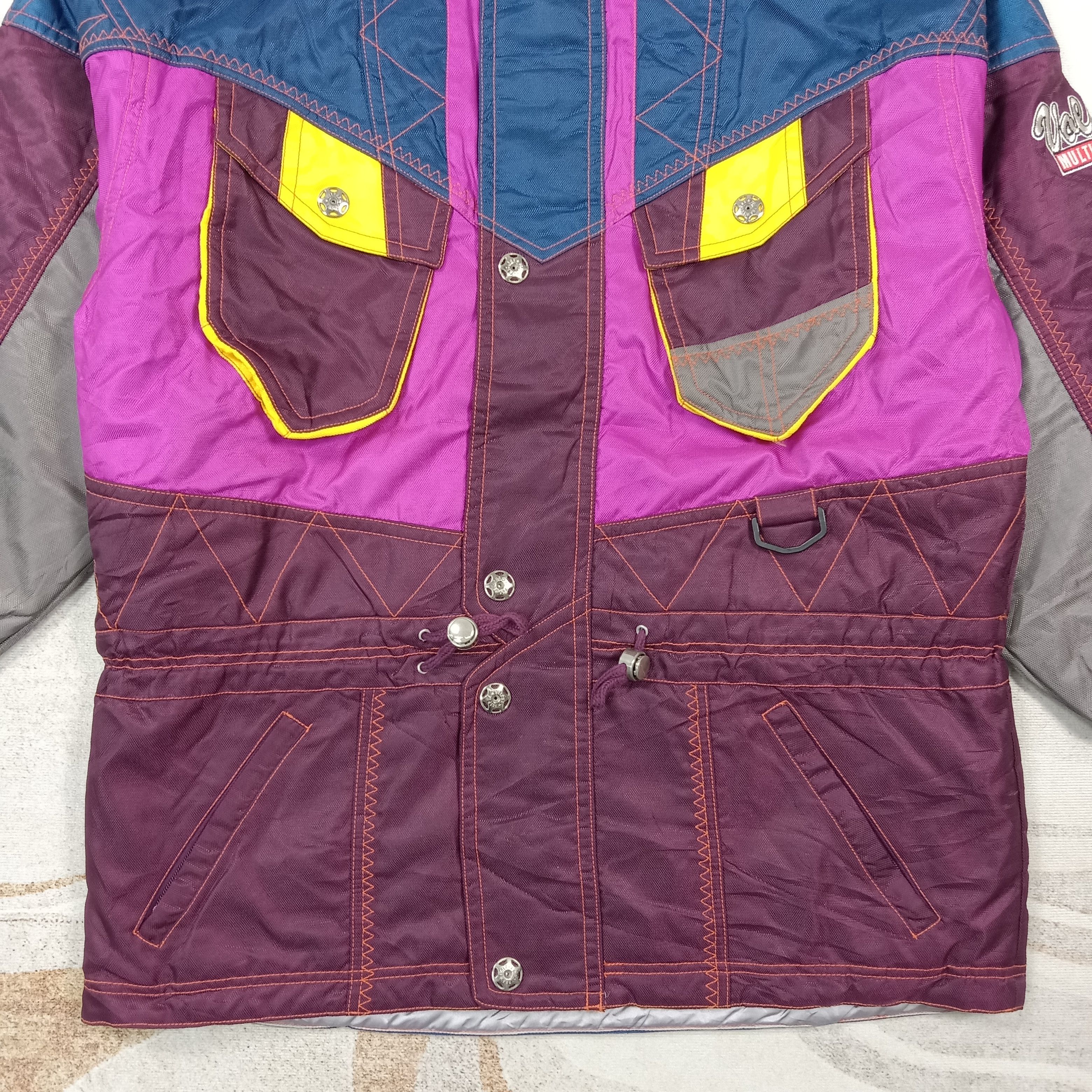 Other 90's Volpha Apres Ski Wear Multicolor Jacket C274N22 Size US XXL / EU 58 / 5 - 2 Thumbnail