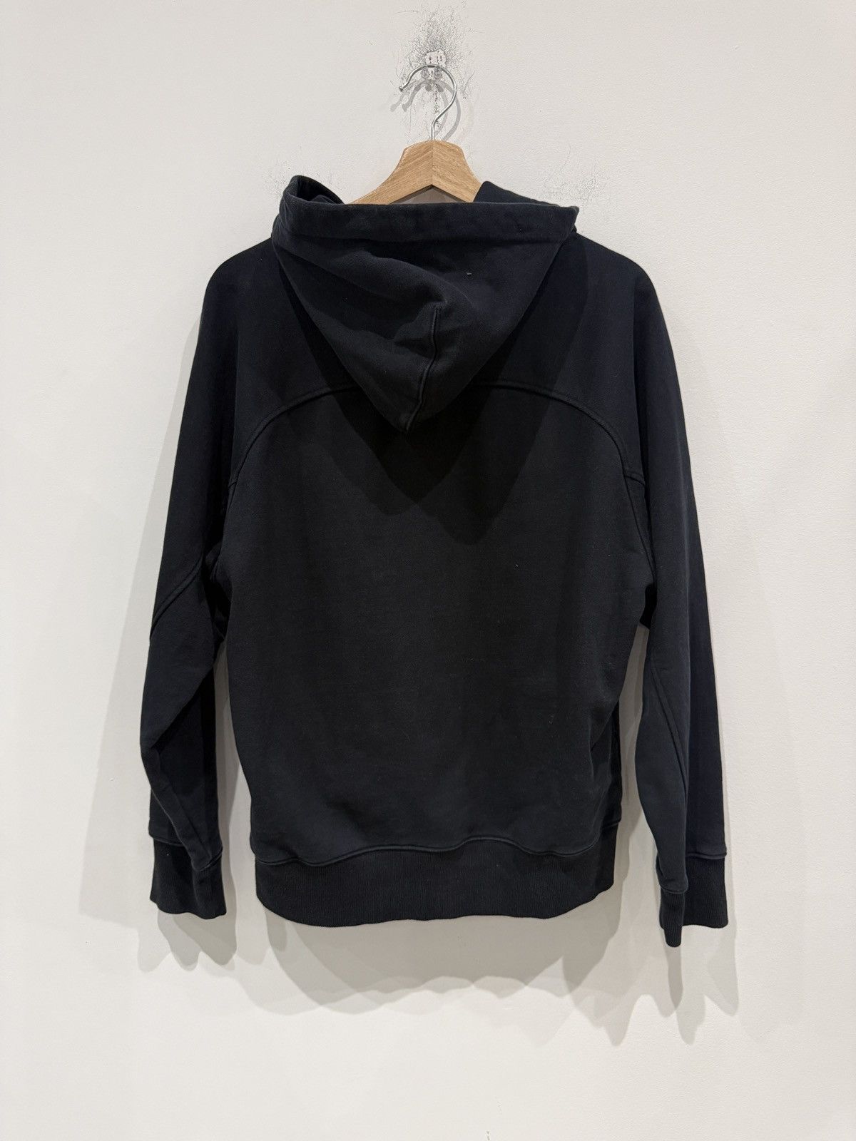 AMI Ami Paris Logo Detailed Zip-Up Hoodie Black Size US M / EU 48-50 / 2 - 5 Thumbnail