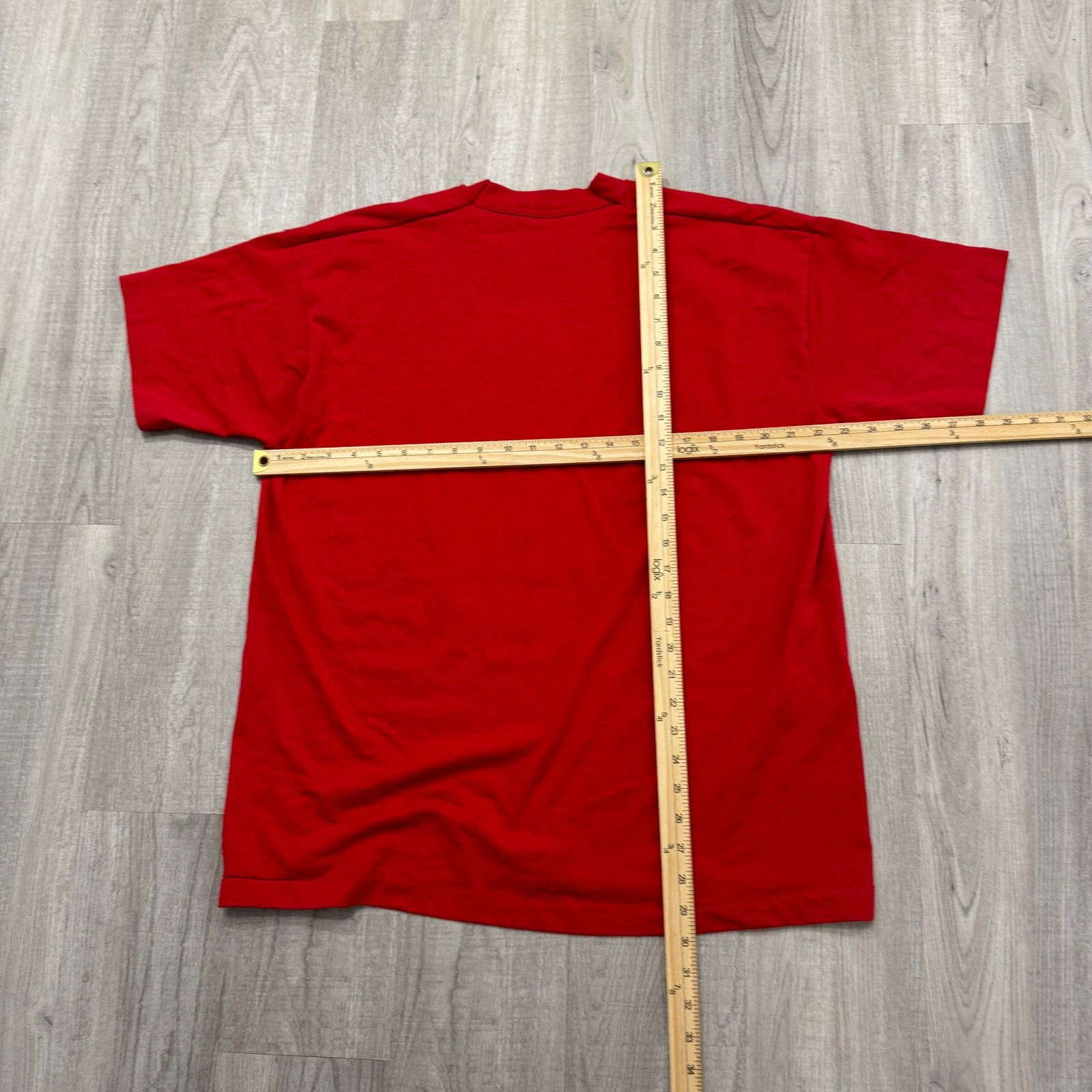 Vintage Vintage Kellogg Community College Shirt Men's XL Red 90s Size US XL / EU 56 / 4 - 7 Thumbnail