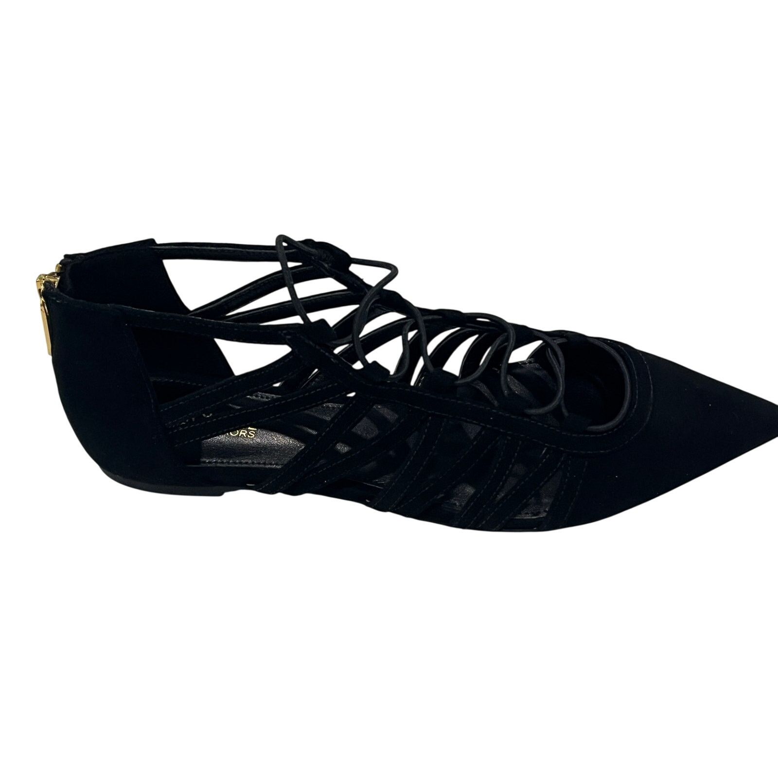 Michael Kors *DS36 MICHAEL KORS Strappy Suede Pointed Toe Flats Size 6 Size US 6 / IT 36 - 2 Thumbnail