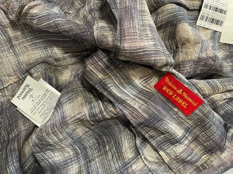 Other Vivienne Westwood Silk top with lake bow tie and strap shi Size S / US 4 / IT 40 - 5 Thumbnail