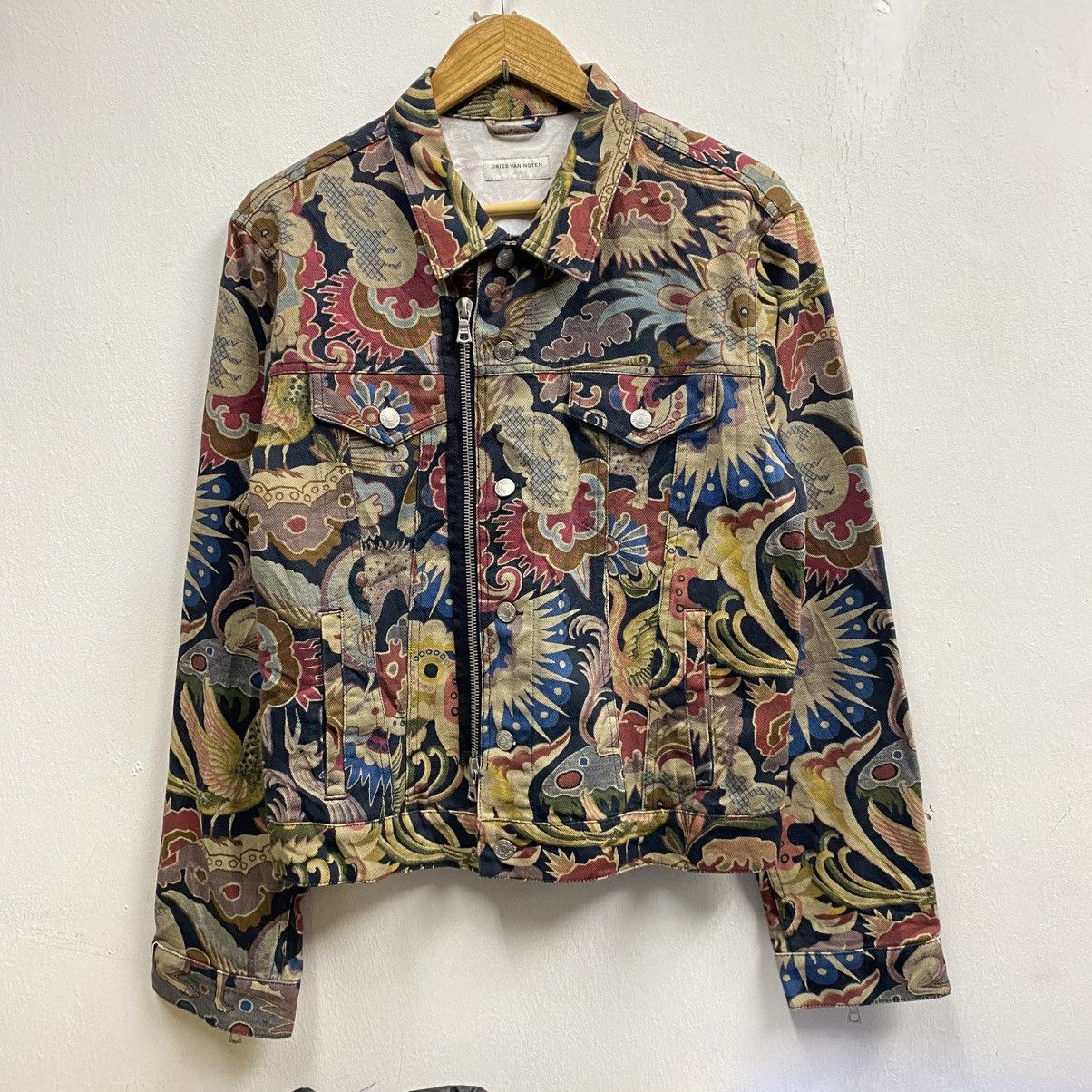Dries Van Noten S/S 24 Dries Van Noten Tapestry Print Cotton Jacket Size US L / EU 52-54 / 3 - 1 Thumbnail