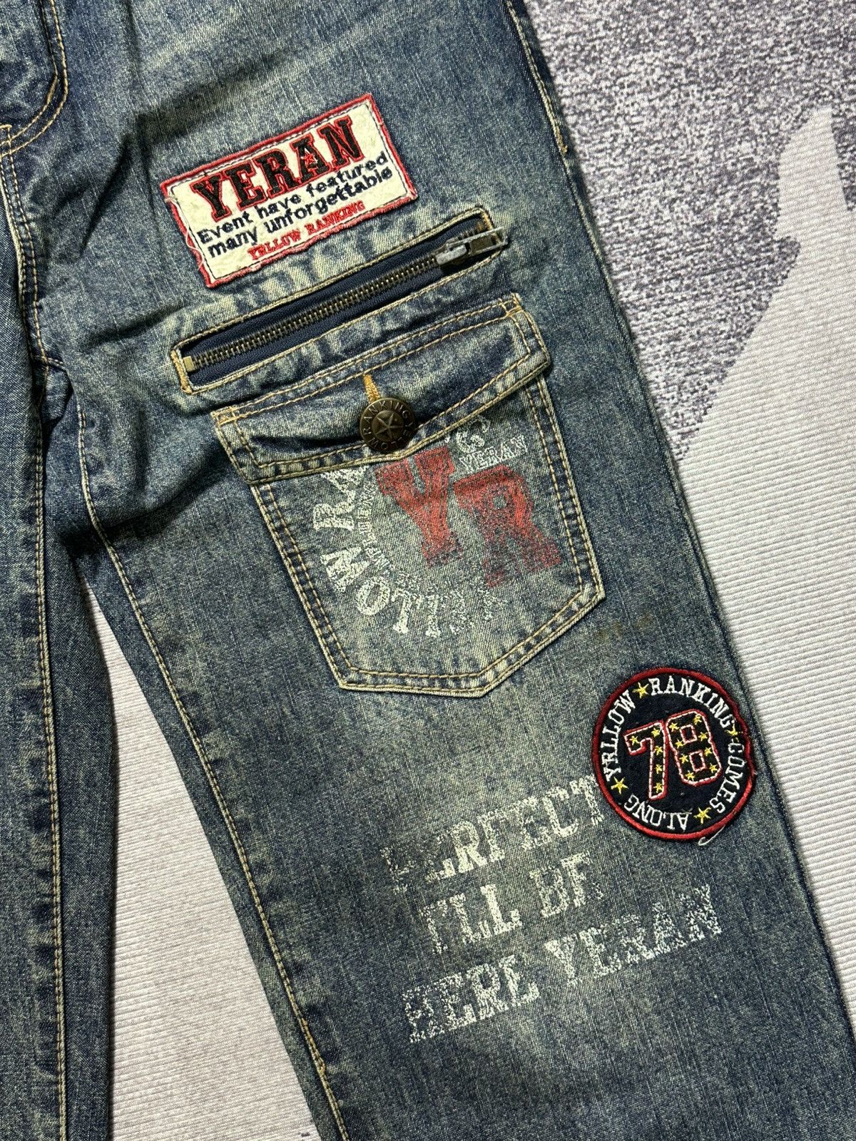Hysteric Glamour Hysteric Glamour Graffiti Denim Size US 30 / EU 46 - 6 Thumbnail