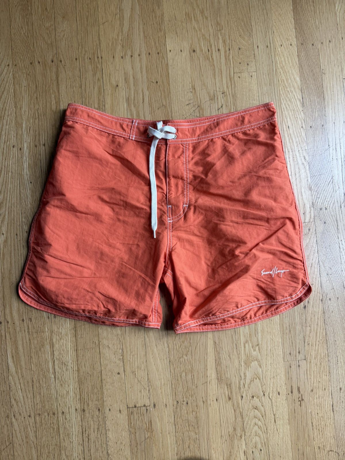 Second/Layer Second/Layer Water Shorts Swim Trunks Board Shorts Orange Size US 32 / EU 48 - 1 Thumbnail