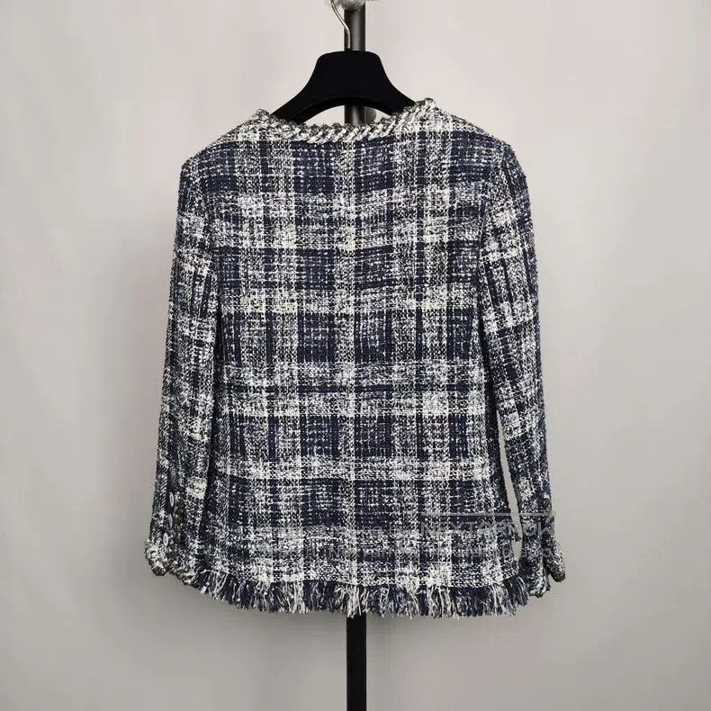 Chanel Chanel Waterfall series tweed coat Size XXS / US 00 / IT 34 - 2 Thumbnail
