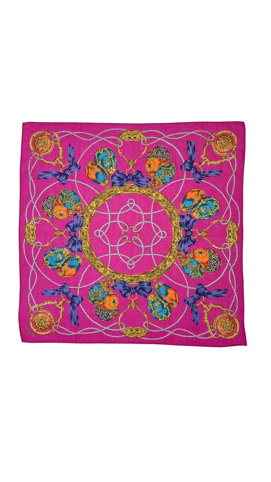 Celine × Vintage Celine Bandana / Handkerchief Size ONE SIZE - 2 Thumbnail