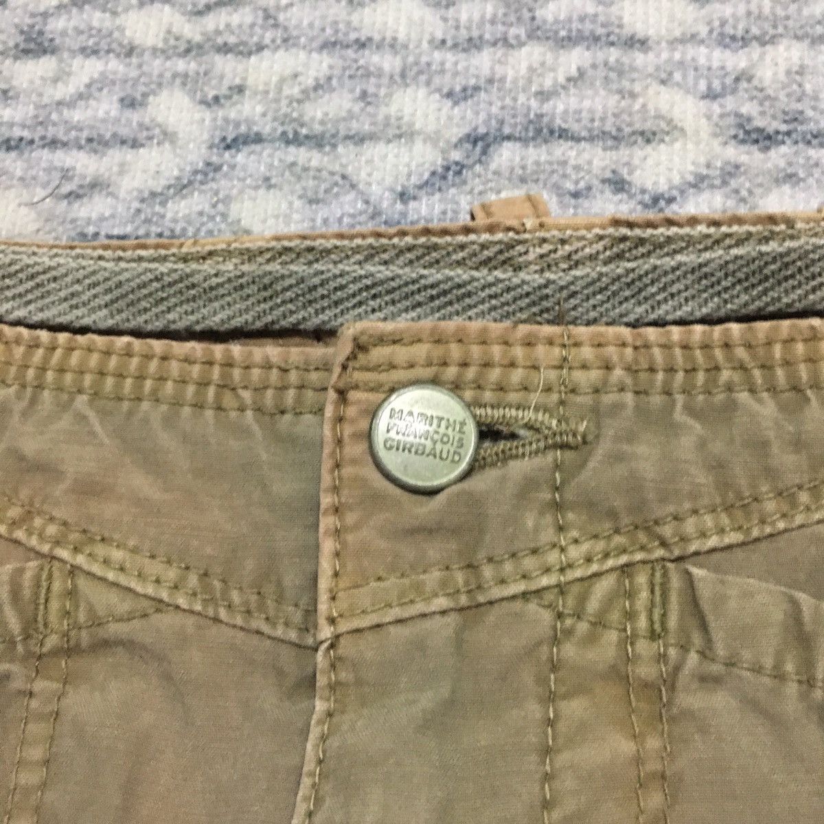 If Six Was Nine Sunfaded Marithe Francois Girbaud Brown String Midi Skirts Size 28" / US 6 / IT 42 - 8 Thumbnail