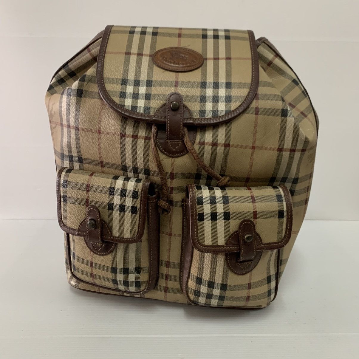 Burberry Burberrys Novacheck Large Backpack Size ONE SIZE - 8 Thumbnail
