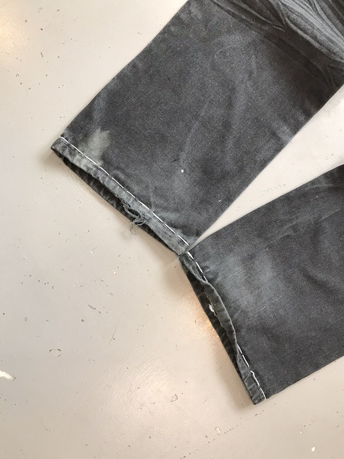 Vintage Vintage GS115 Y2K crazy embroidered studd denim Size US 32 / EU 48 - 10 Thumbnail
