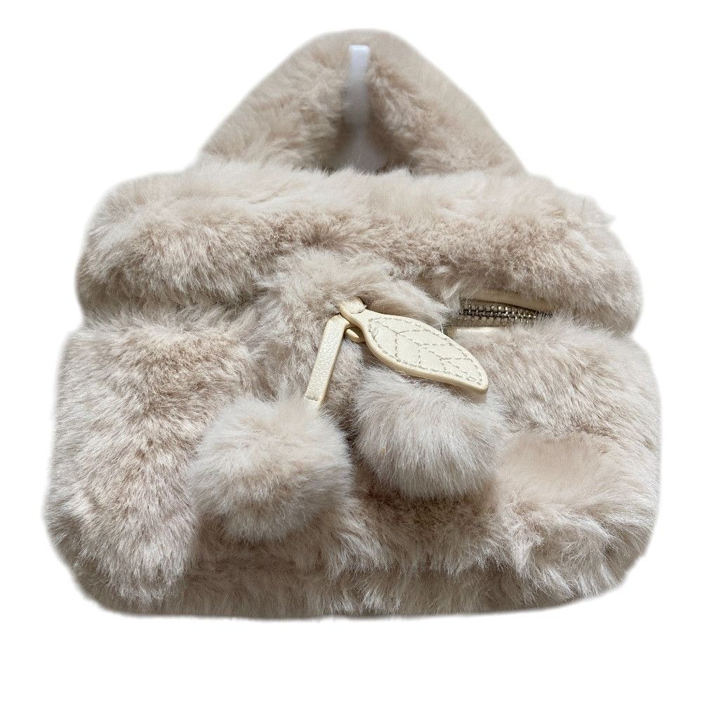 Other Other TSURU by Mariko Oikawa Bondi Eco Fur Shoulder Bag Fur Vanity Bag DUTY FREE for USA Size ONE SIZE - 1 Thumbnail