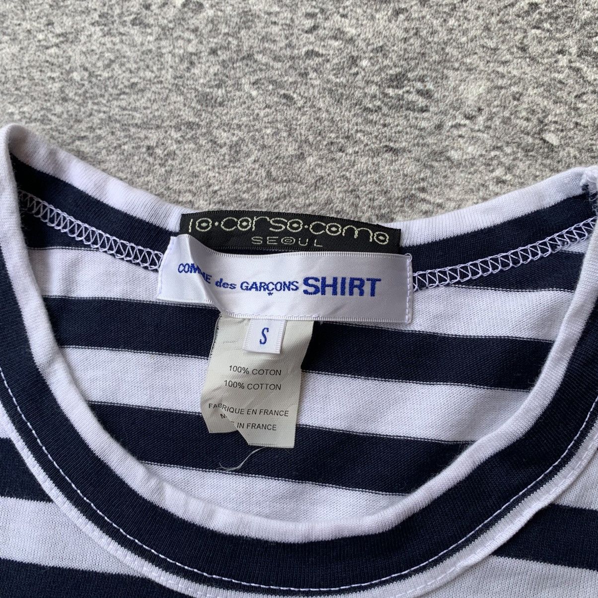 10 Corso Como × Comme des Garcons Comme des garcons SHIRT Stripe Longsleeve Size US S / EU 44-46 / 1 - 11 Thumbnail