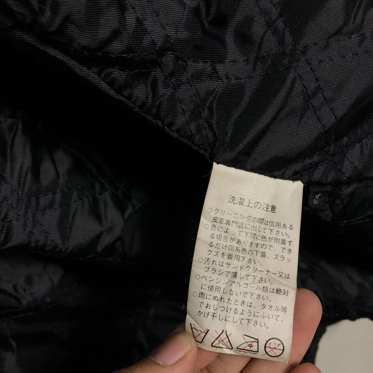 Japanese Brand 🔥VINTAGE LEATHER JACKET MULTI POCKET ROCHI ISSEY MIYAKE Size US L / EU 52-54 / 3 - 22 Thumbnail
