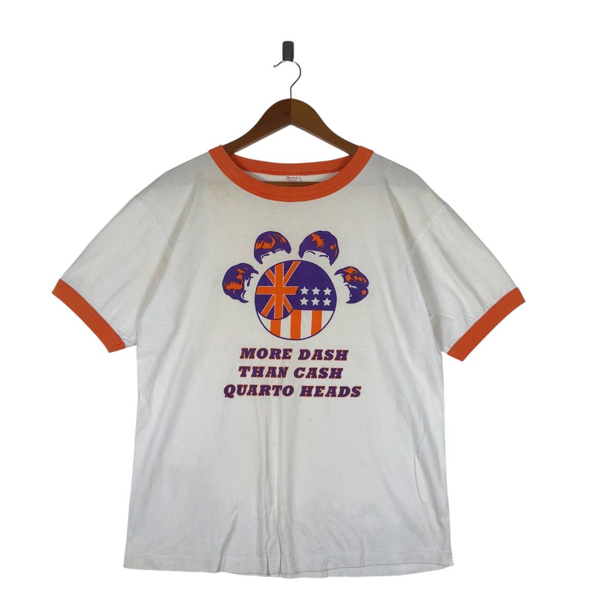 Vintage Vintage CHESWICK The Beatles Band Parody Ringer Shirt Size US M / EU 48-50 / 2 - 1 Thumbnail