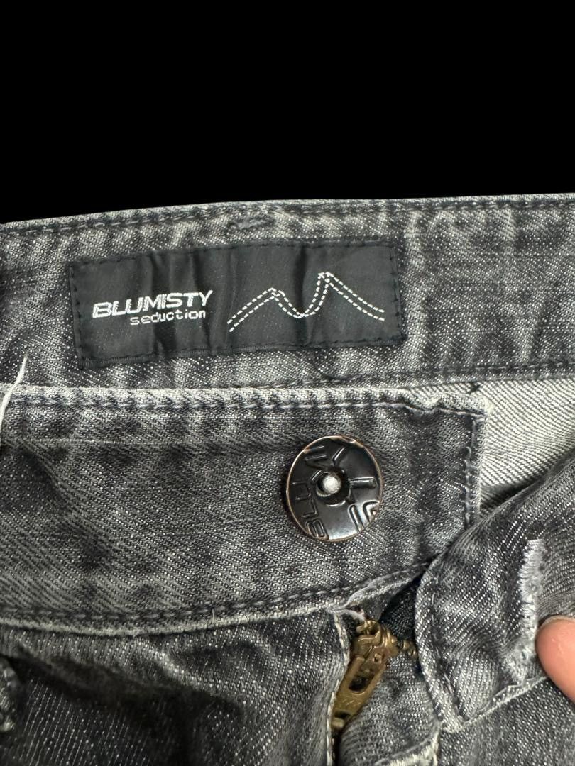 Japanese Brand BAGGY Vintage Japanese Blumisty Clawmark Distressed Jeans Size US 32 / EU 48 - 8 Thumbnail