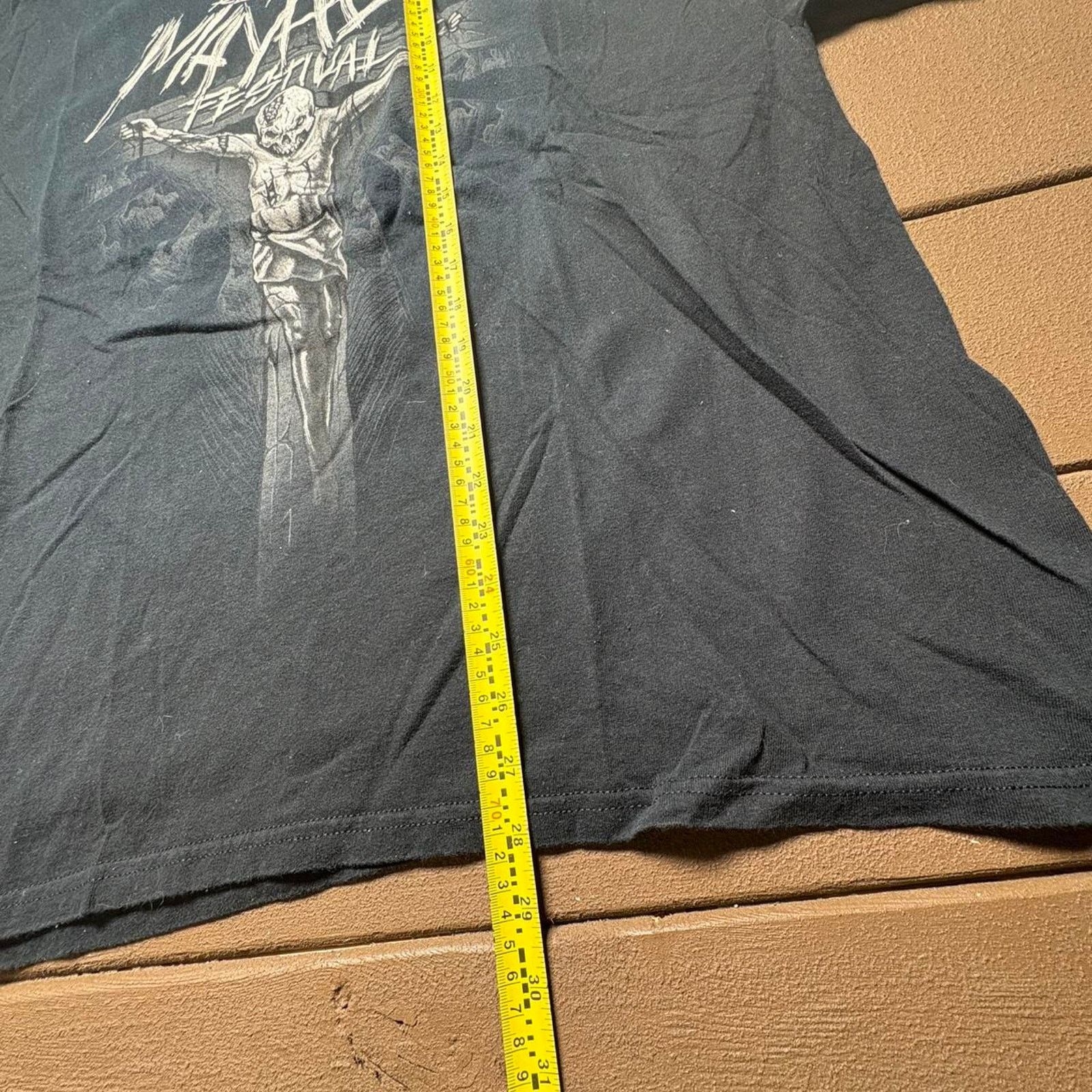 Tultex Black 2009 Rockstar Mayhem Festival Shirt Size US XXL / EU 58 / 5 - 2 Thumbnail