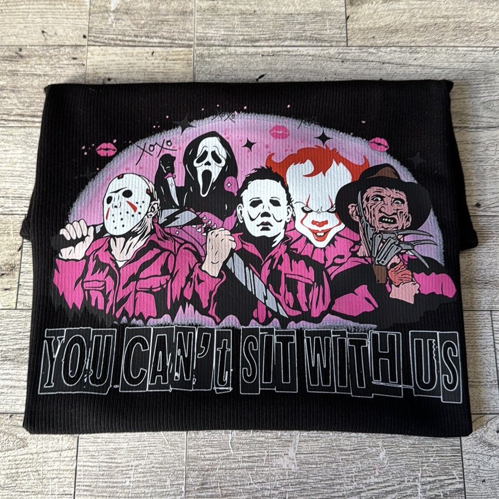 Other You Can’t Sit With Us, Halloween Theme, Cropped Baby Tee Size M / US 6-8 / IT 42-44 - 12 Thumbnail
