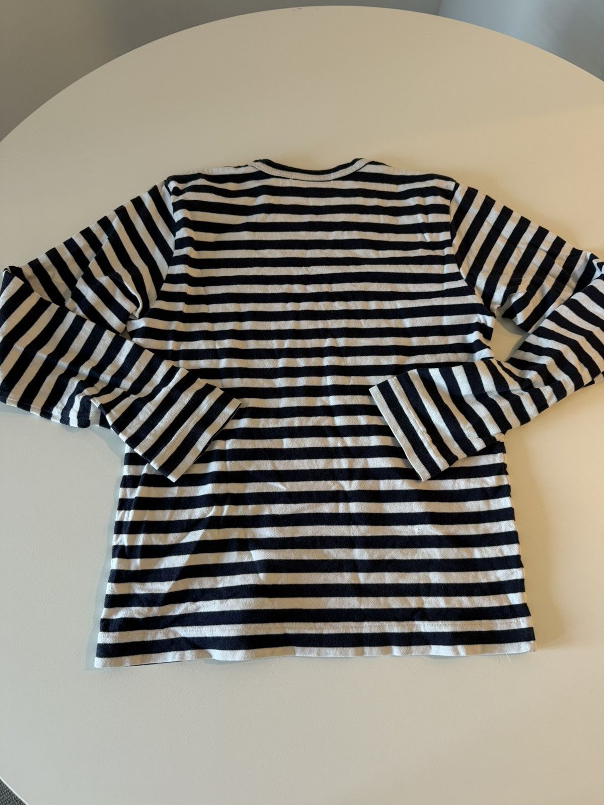 Comme des Garcons CDG Striped Long Sleeve Tee Size S Size S / US 4 / IT 40 - 6 Thumbnail