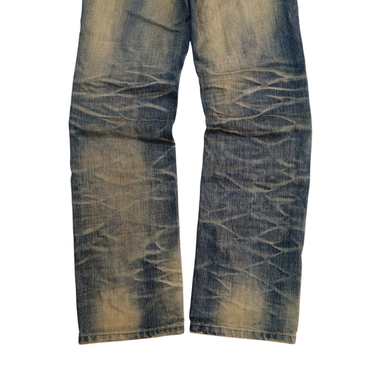 Japanese Brand Vintage Japanese Lolita Jeans Mud Wash Distressed Denim Size US 28 / EU 44 - 8 Thumbnail