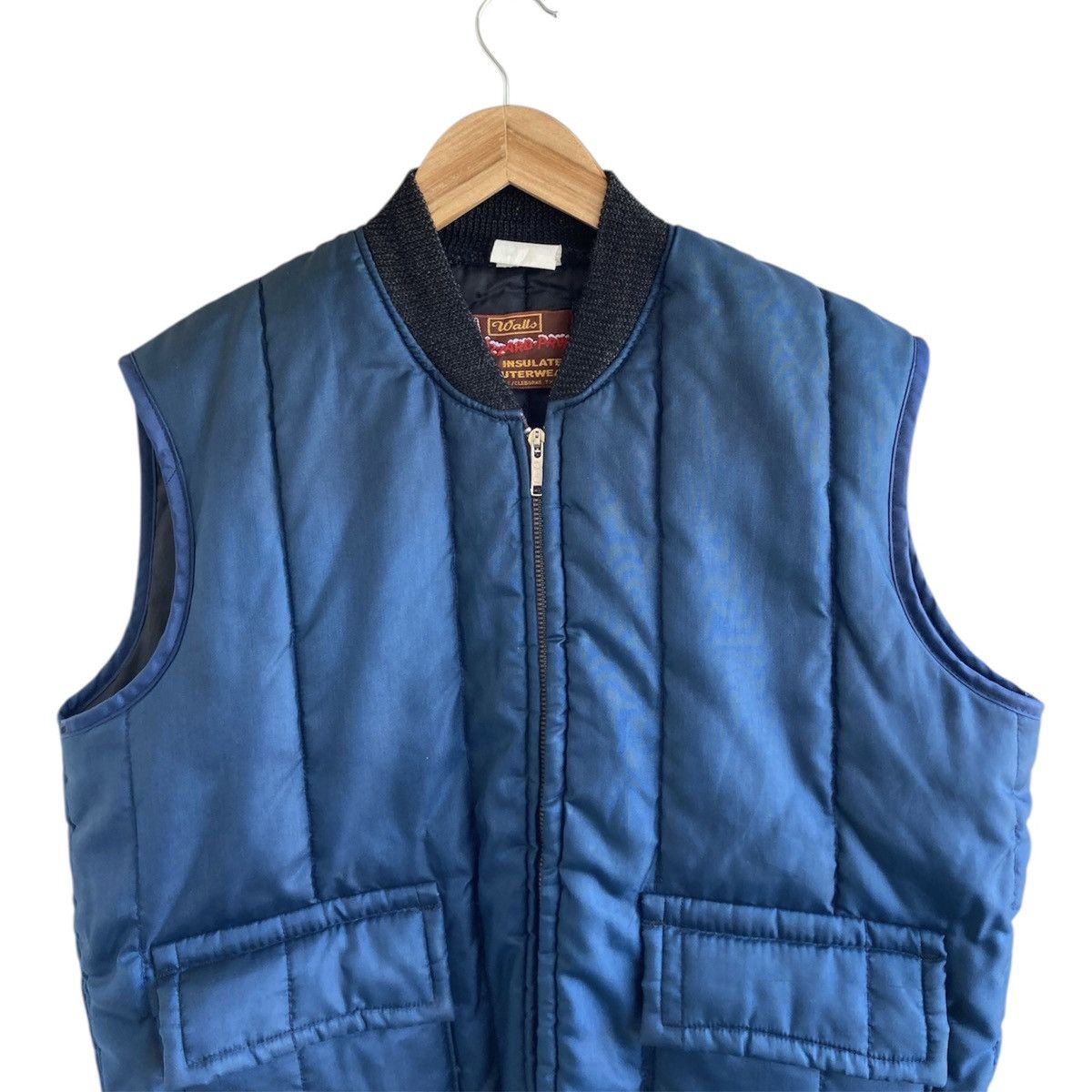 Vintage 70s Walls Blizzard Pruf Insulated Vest Quilted Vintage USA Size US M / EU 48-50 / 2 - 2 Thumbnail