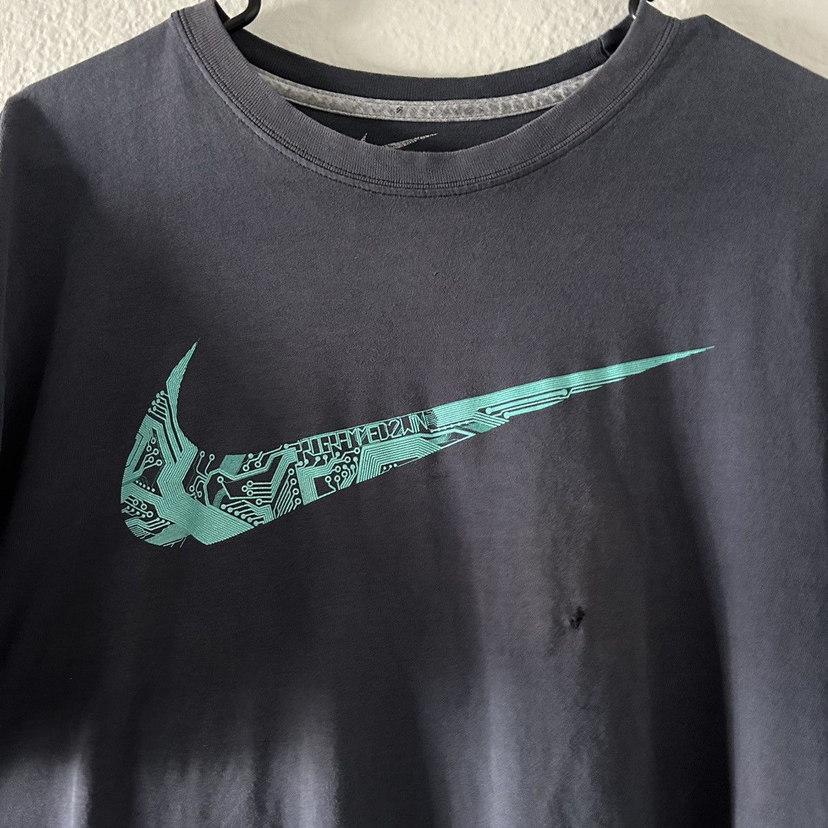 Nike Rare Nike Programmed To Win Large Logo Graphic T-Shirt XL Size US XL / EU 56 / 4 - 2 Thumbnail