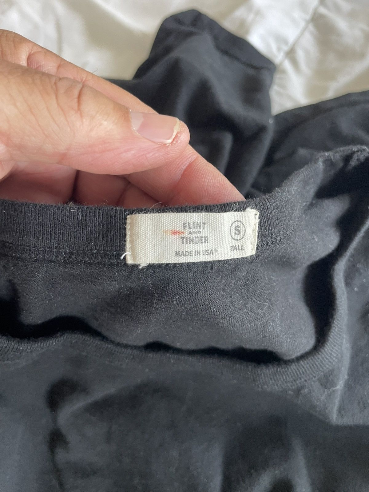 Flint And Tinder 1 Pocket Crewneck Tall Tee Size US S / EU 44-46 / 1 - 6 Thumbnail