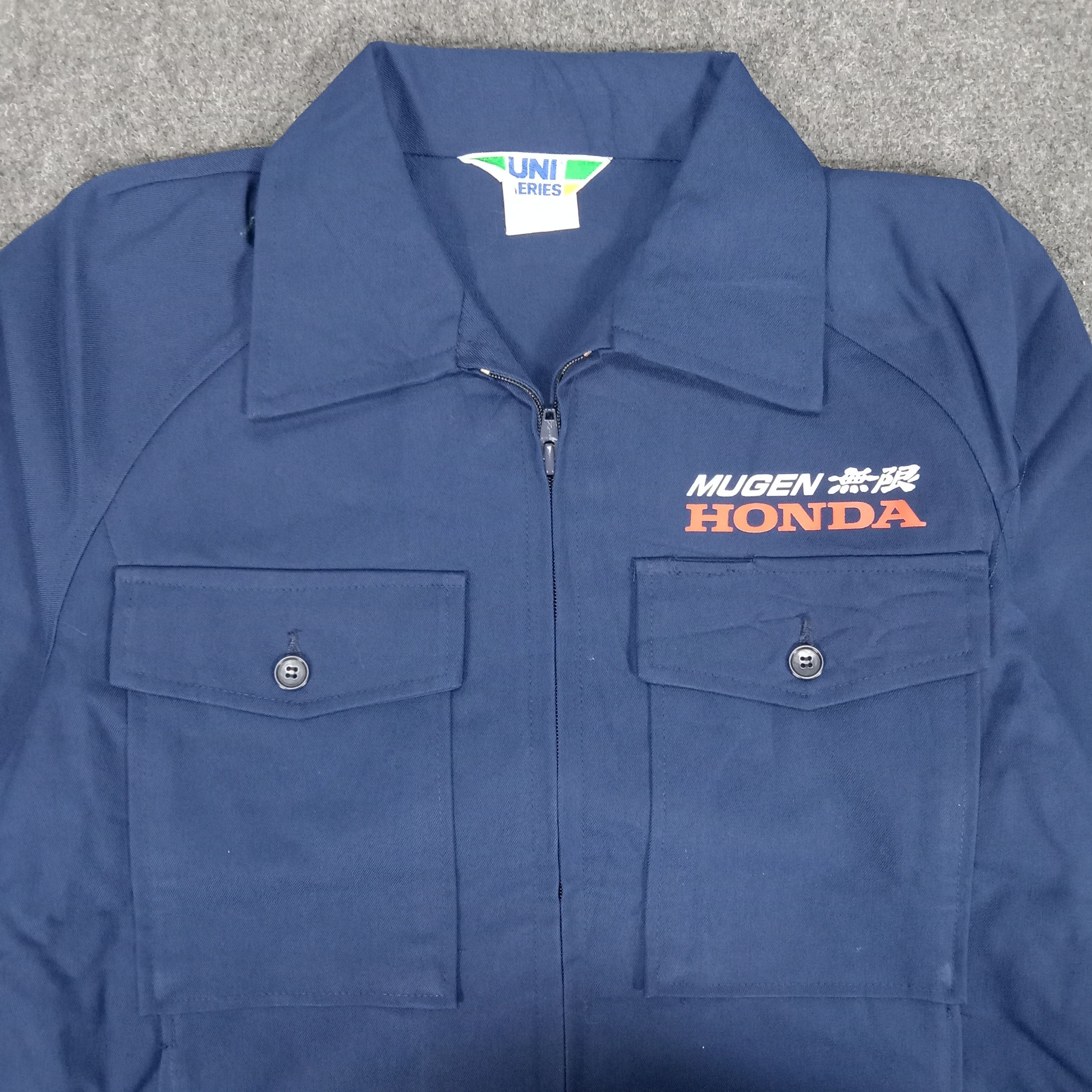 Honda × Vintage Mugen Honda Japanese Racing Team Custom Art Jacket Size US S / EU 44-46 / 1 - 4 Thumbnail