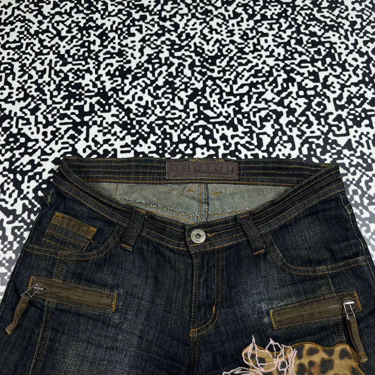 Japanese Brand Vintage Y2K Deplay Japanese Style Leopard Print Sexy Shorts Size 28" / US 6 / IT 42 - 9 Thumbnail