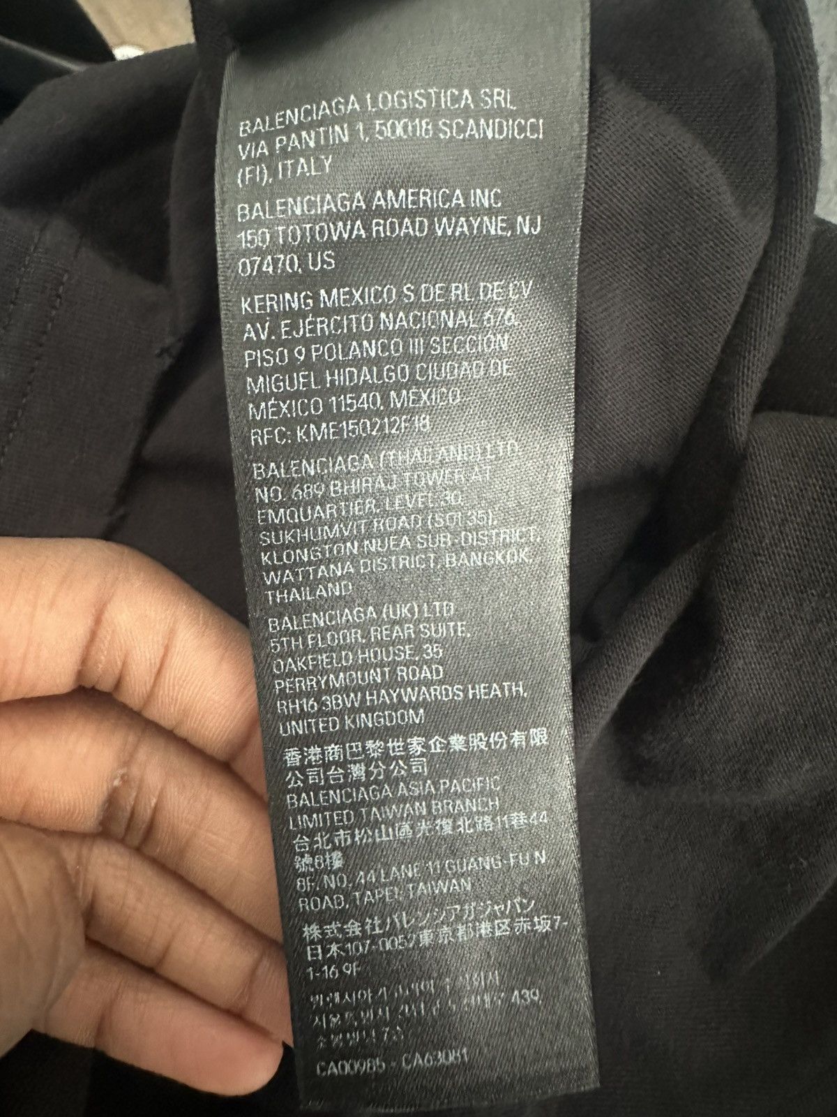 Balenciaga Balenciaga Authentic Sports Apparel Tee | Grailed
