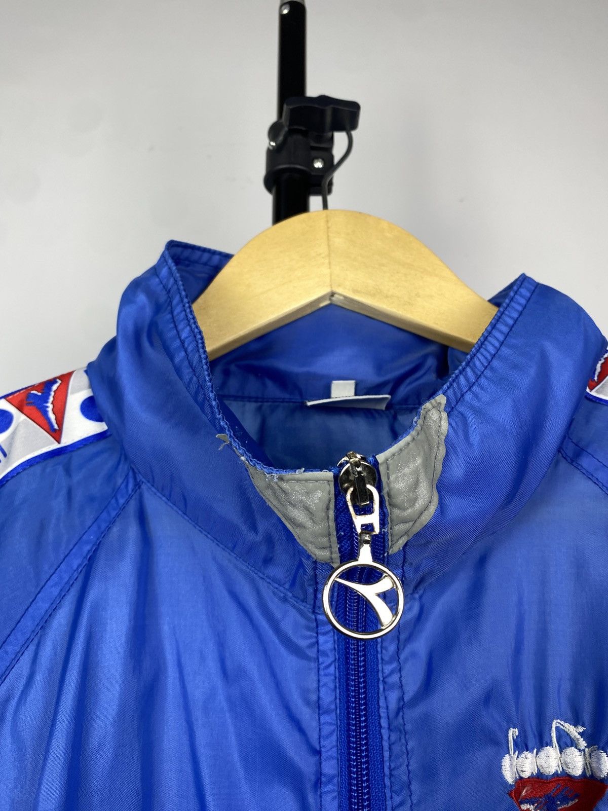 Diadora × Vintage VTG 90s Diadora Italy light Track Jacket soccer y2k rare Size US M / EU 48-50 / 2 - 3 Thumbnail