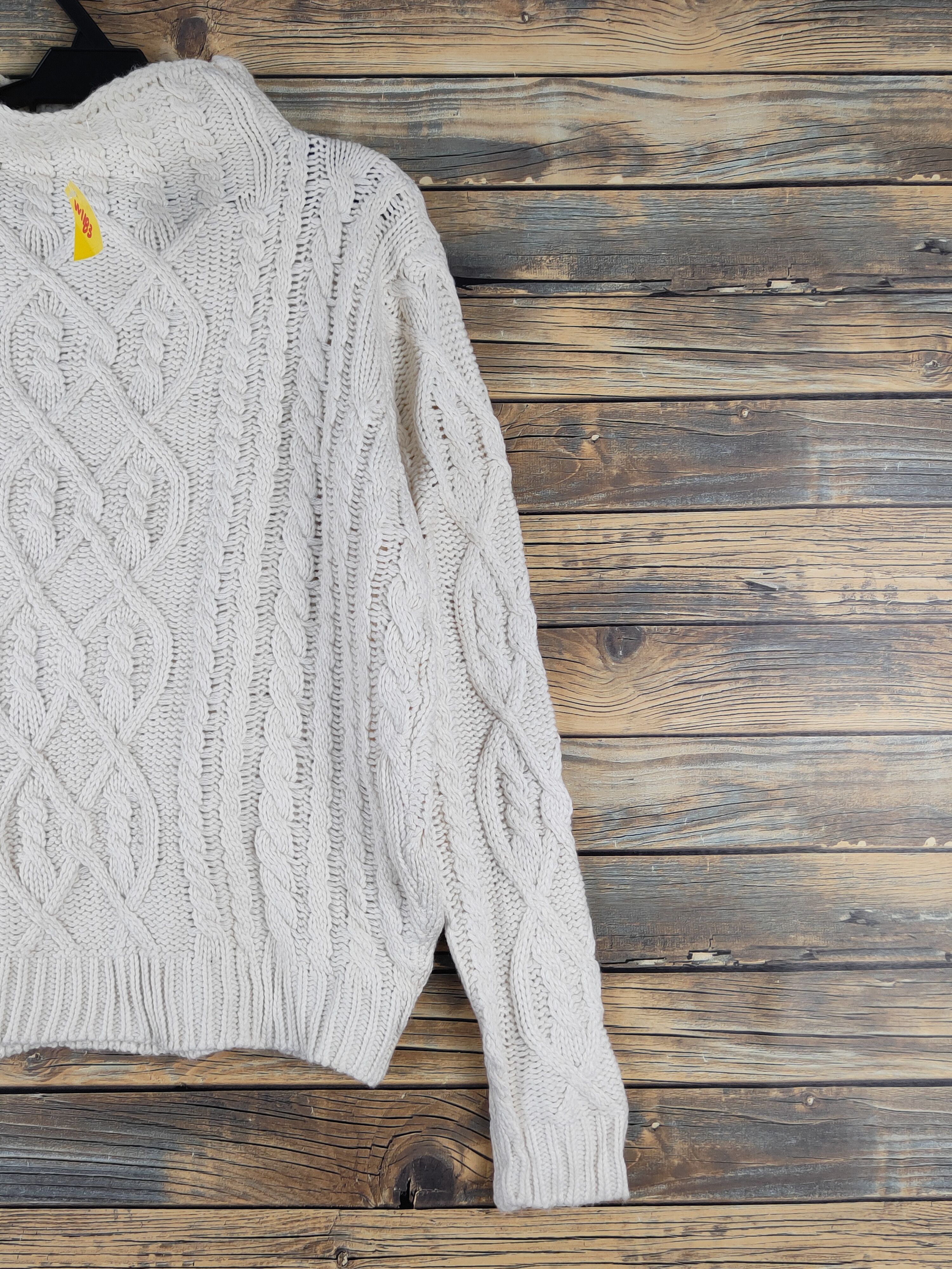 Aran Isles Knitwear Japan vintage Cream cable Knitwear Sweatshirts #W1183 Size M / US 6-8 / IT 42-44 - 9 Thumbnail