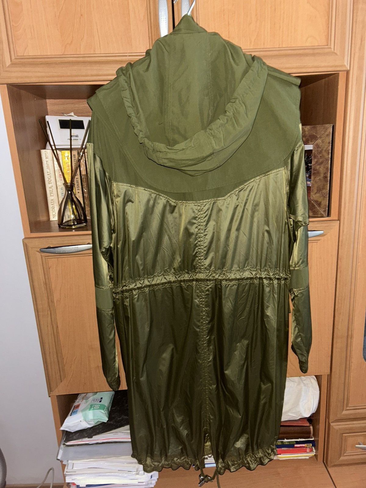 Versus Versace Versus Versace Green Hooded Parka Jacket – Size 46 (EU) Size US M / EU 48-50 / 2 - 2 Thumbnail