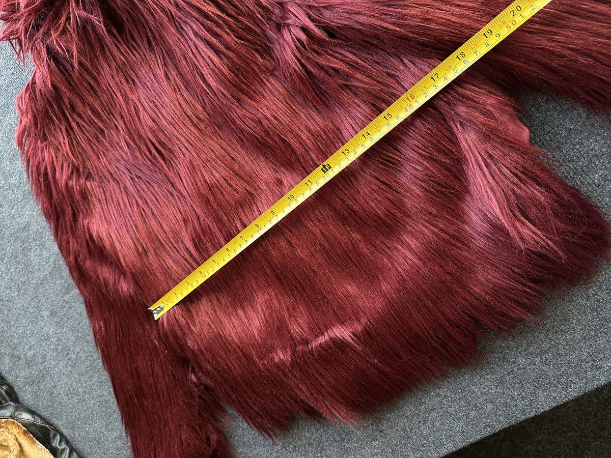 Other WMN LUXURY 🚨 FAUX FUR RED HOOD JACKET Y2K OPIUM LONG SLEEVE Size M / US 6-8 / IT 42-44 - 17 Thumbnail