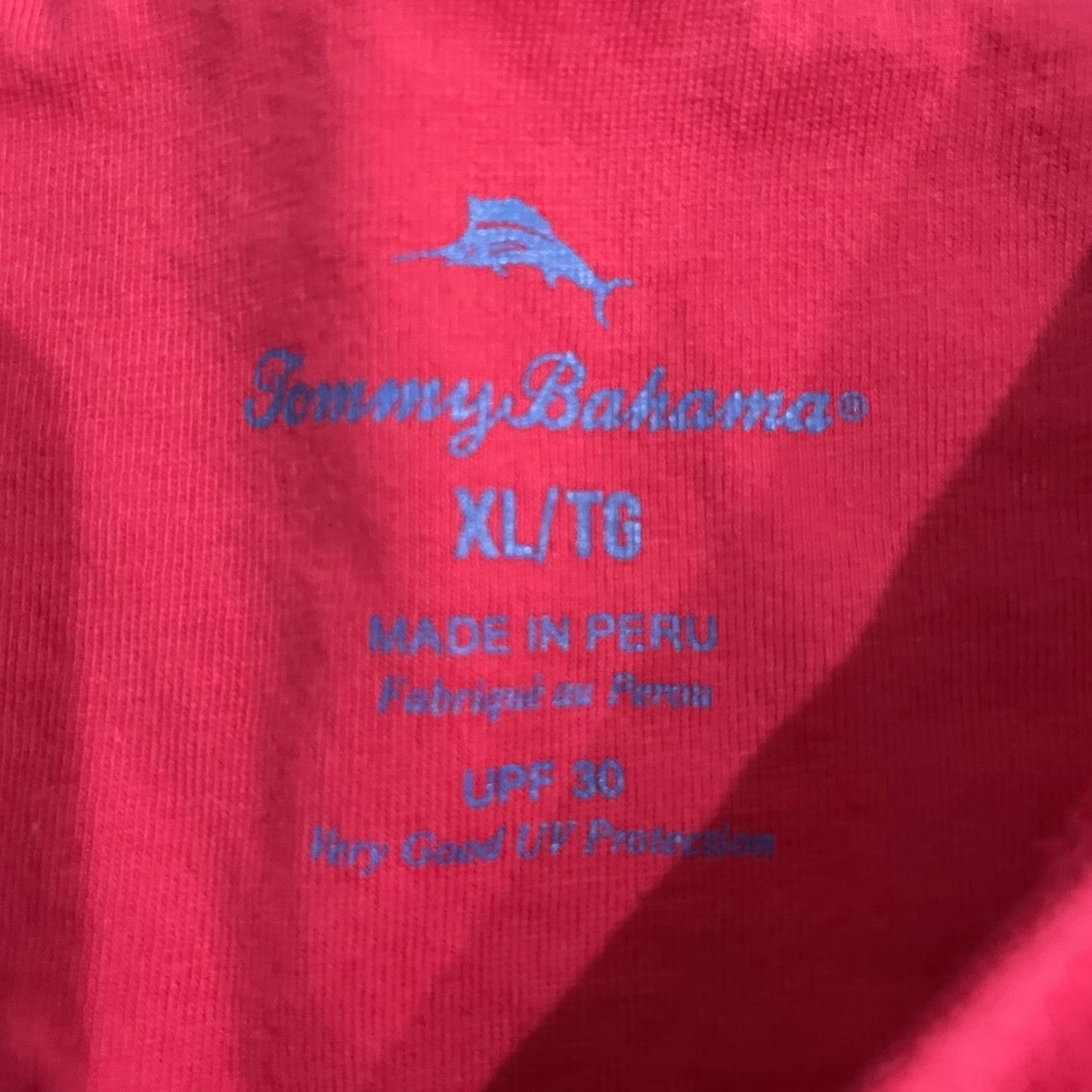 Tommy Bahama Tommy Bahama UPF 30 pink pocket Tee Mens XL Size Shirt Pocket Tee Color Pink UPF 30 Mens GENTS? Size US XL / EU 56 / 4 - 4 Thumbnail